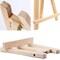 DSHE Small Tabletop Display Stand 8 inch Wooden Table Top A-Frame Artist Easel Canvas Photo Picture Sign Holder Stand